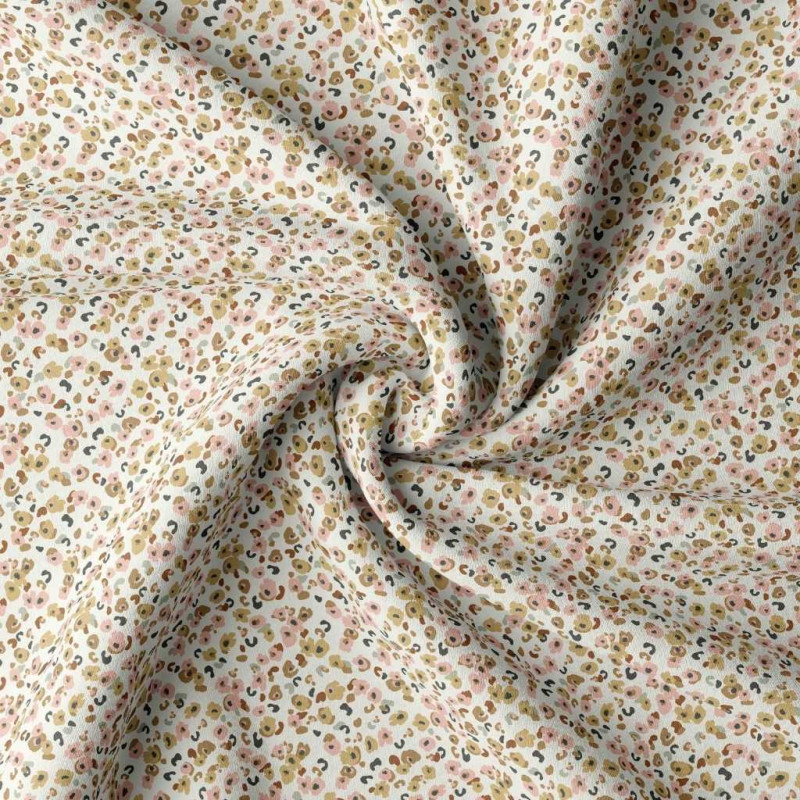 Printed Cotton EBBIE Ecru / Warm Multicolored